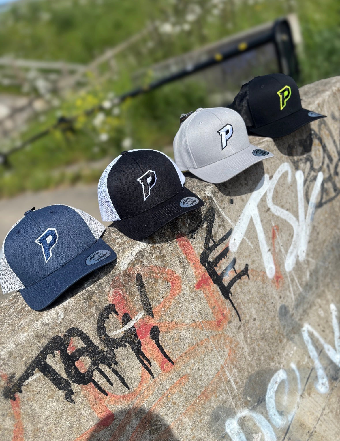 Signature 'P' Trucker Cap